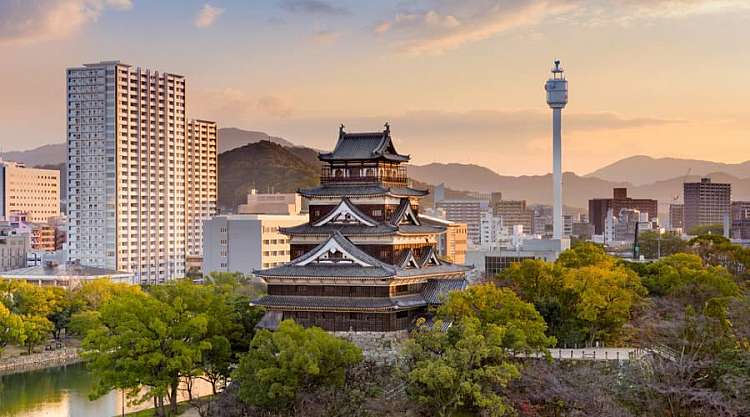 Il castello di Hiroshima